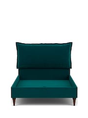 Darlings Of Chelsea Mallard Black Lyndhurst Upholstered Bed - Image 4 of 5