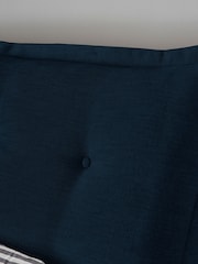 Darlings Of Chelsea French Navy Blue Lyndhurst Buttoned Upholstered Bed - Image 3 of 5