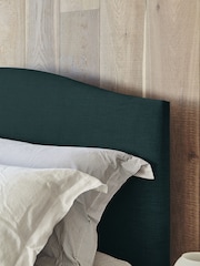 Darlings Of Chelsea Mallard Black Avebury Low Upholstered Bed - Image 2 of 4