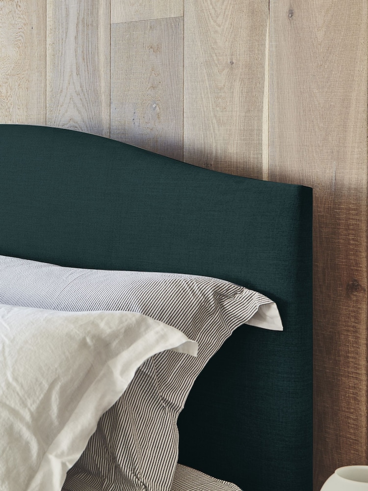 Darlings Of Chelsea Mallard Black Avebury Low Upholstered Bed - Image 2 of 4