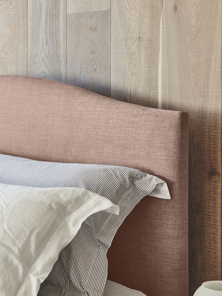 Darlings Of Chelsea Petal Pink Avebury Low Upholstered Bed - Image 2 of 4