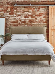 Darlings Of Chelsea Paintbrush Natural Lyndhurst Upholstered Bed - Image 1 of 5