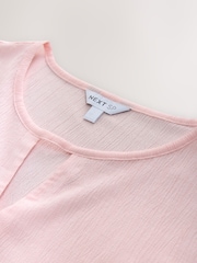 Pink Keyhole Womens T-Shirt - Image 3 of 3