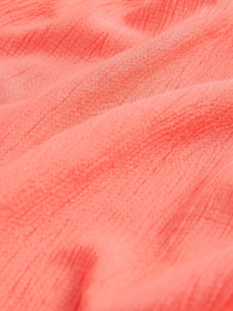 Coral Pink Deep V-Neck T-Shirt - Image 2 of 3