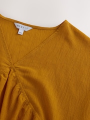 Yellow Deep V-Neck T-Shirt - Image 2 of 3