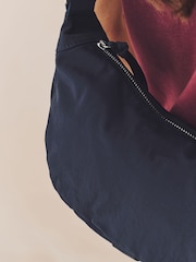 Navy Nylon Sling Bag - Image 2 of 7