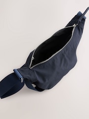 Navy Nylon Sling Bag - Image 4 of 7