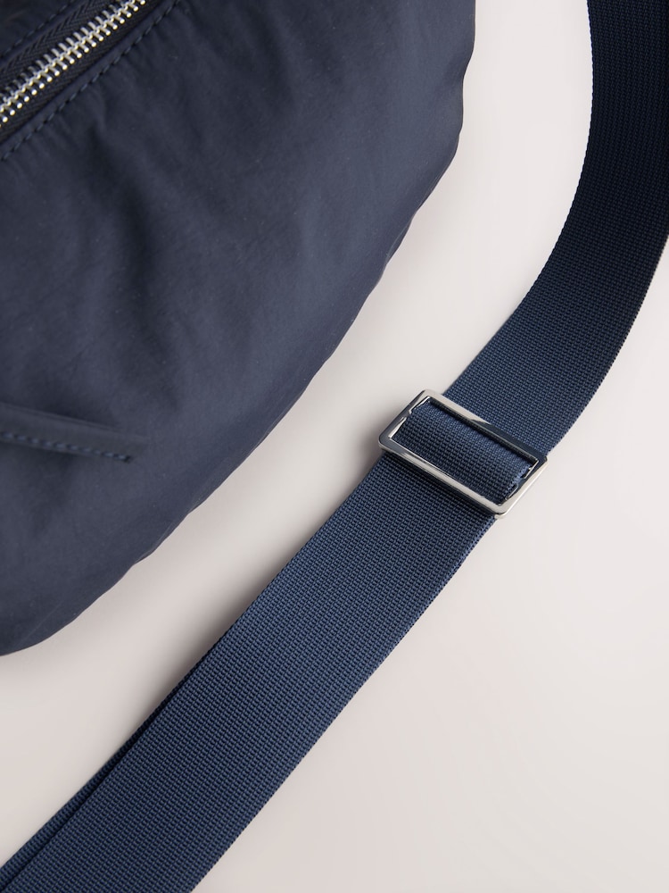 Navy Nylon Sling Bag - Image 7 of 7