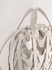 os - Structured Weave Cross-Body Bag - Image 4 of 5