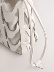 os - Structured Weave Cross-Body Bag - Image 5 of 5