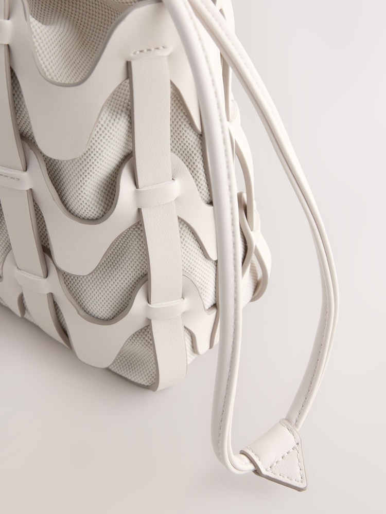 os - Structured Weave Cross-Body Bag - Image 5 of 5