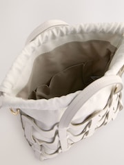 Hueso - Bolso bandolera con diseño trenzado - Imagen 8 de 10