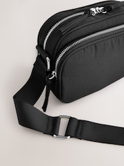Black Nylon Camera Bag - Image 6 of 7