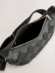 Black Weave Sling Bag - Image 7 of 7