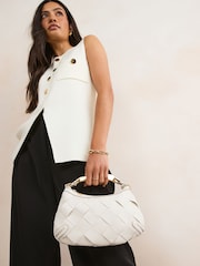 Bone Weave Scoop Cross-Body Bag - Image 2 of 8