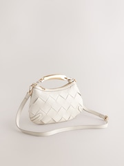 Bone Weave Scoop Cross-Body Bag - Image 4 of 8
