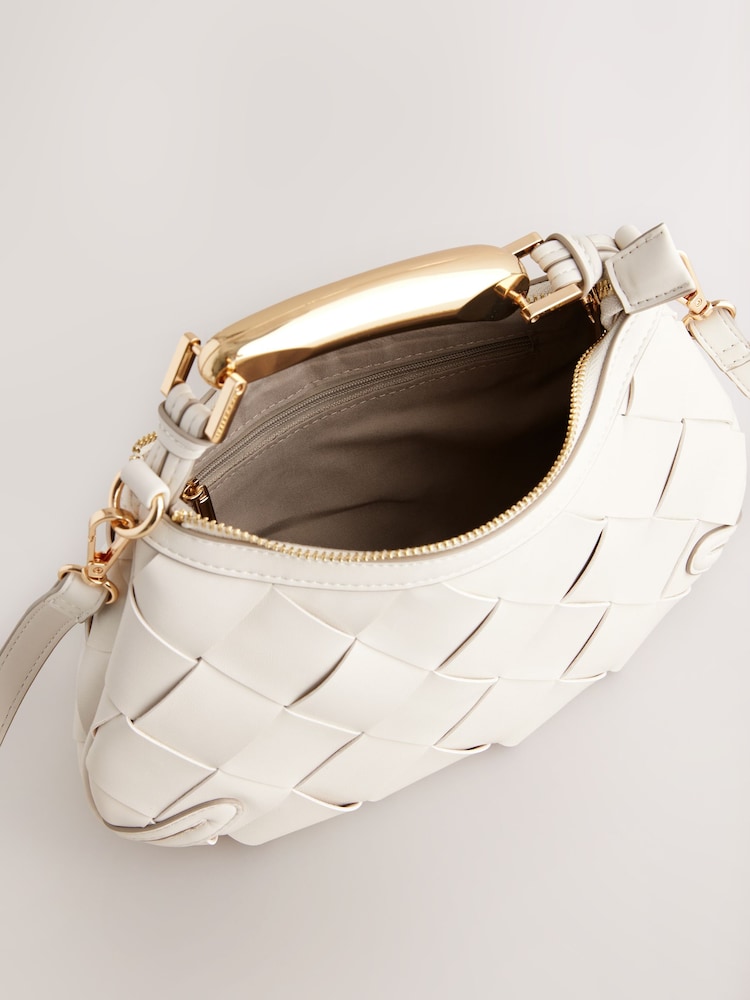 Bone Weave Scoop Cross-Body Bag - Image 8 of 8