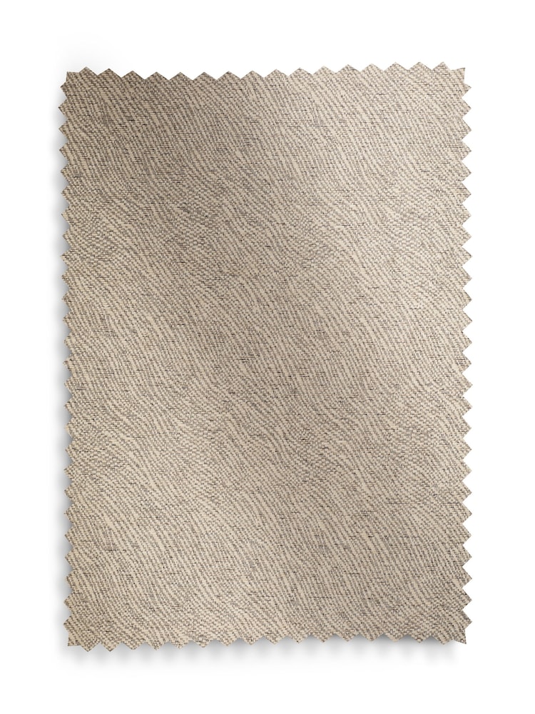 Natural Eyelet Heavyweight Chenille Wave Curtains - Image 5 of 5