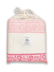 Lulu & Nat 100% Cotton Provence Kukallinen Bordered Vuodevaatteet setti - Kuva 4 / 4
