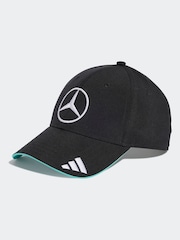 adidas Black/White Mercedes AMG Petronas Formula One Team Driver Cap - Image 1 of 4
