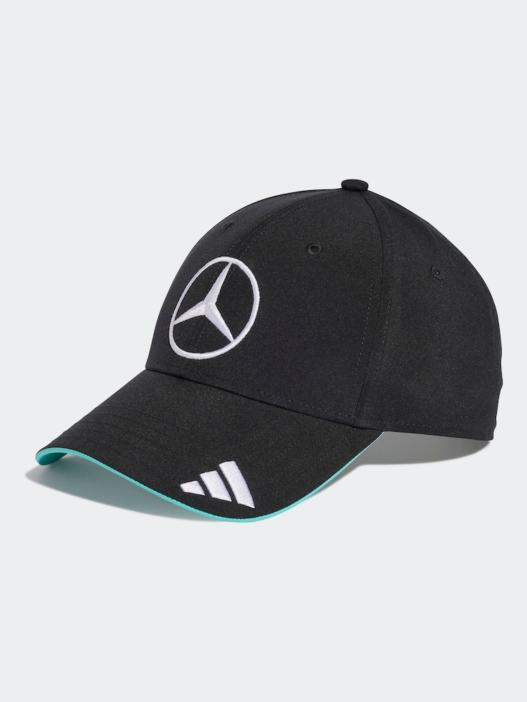 adidas Black/White Mercedes AMG Petronas Formula One Team Driver Cap - Image 1 of 4