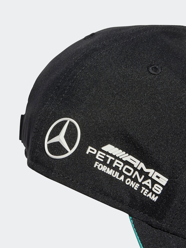 adidas Black/White Mercedes AMG Petronas Formula One Team Driver Cap - Image 3 of 4