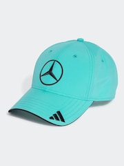 adidas Mint Green Mercedes AMG Petronas Formula One Team Driver Cap - Image 1 of 4