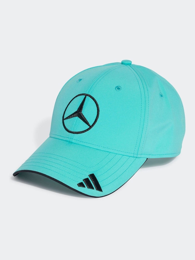 adidas Mint Green Mercedes AMG Petronas Formula One Team Driver Cap - Image 1 of 4