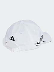 Белый/черный - adidas кепка с пилотом Мерседес AMG Petronas Formula One Team - Изображение 2 из 3