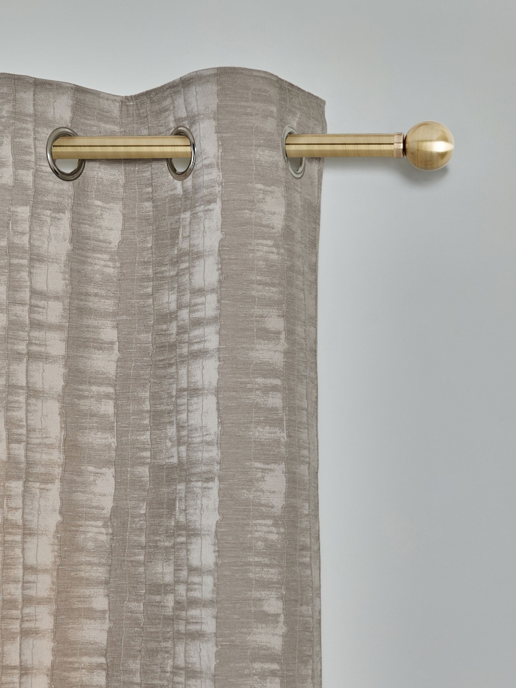 Collection Luxe Abstract Stripe Jacquard Eyelet Lined Curtains - Imagen 1 de 5 Collection Luxe Abstract Stripe Jacquard Eyelet Lined Curtains - Imagen 1 de 5