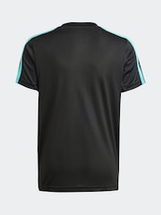 adidas Black/White Mercedes AMG Petronas Formula One Team DNA T-Shirt - Image 2 of 5