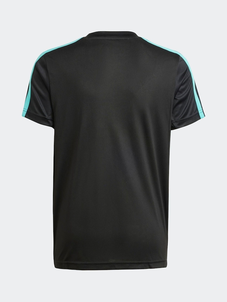 adidas Black/White Mercedes AMG Petronas Formula One Team DNA T-Shirt - Image 2 of 5