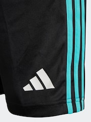 adidas Black/White Mercedes AMG Petronas Formula One Team DNA Shorts - Image 3 of 5