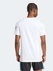 Белый/черный - adidas Mercedes AMG Petronas Formula One Team DNA T-Shirt - Image 2 of 7