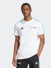Белый/черный - adidas Mercedes AMG Petronas Formula One Team DNA T-Shirt - Image 3 of 7