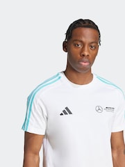 Белый/черный - adidas Mercedes AMG Petronas Formula One Team DNA T-Shirt - Image 4 of 7