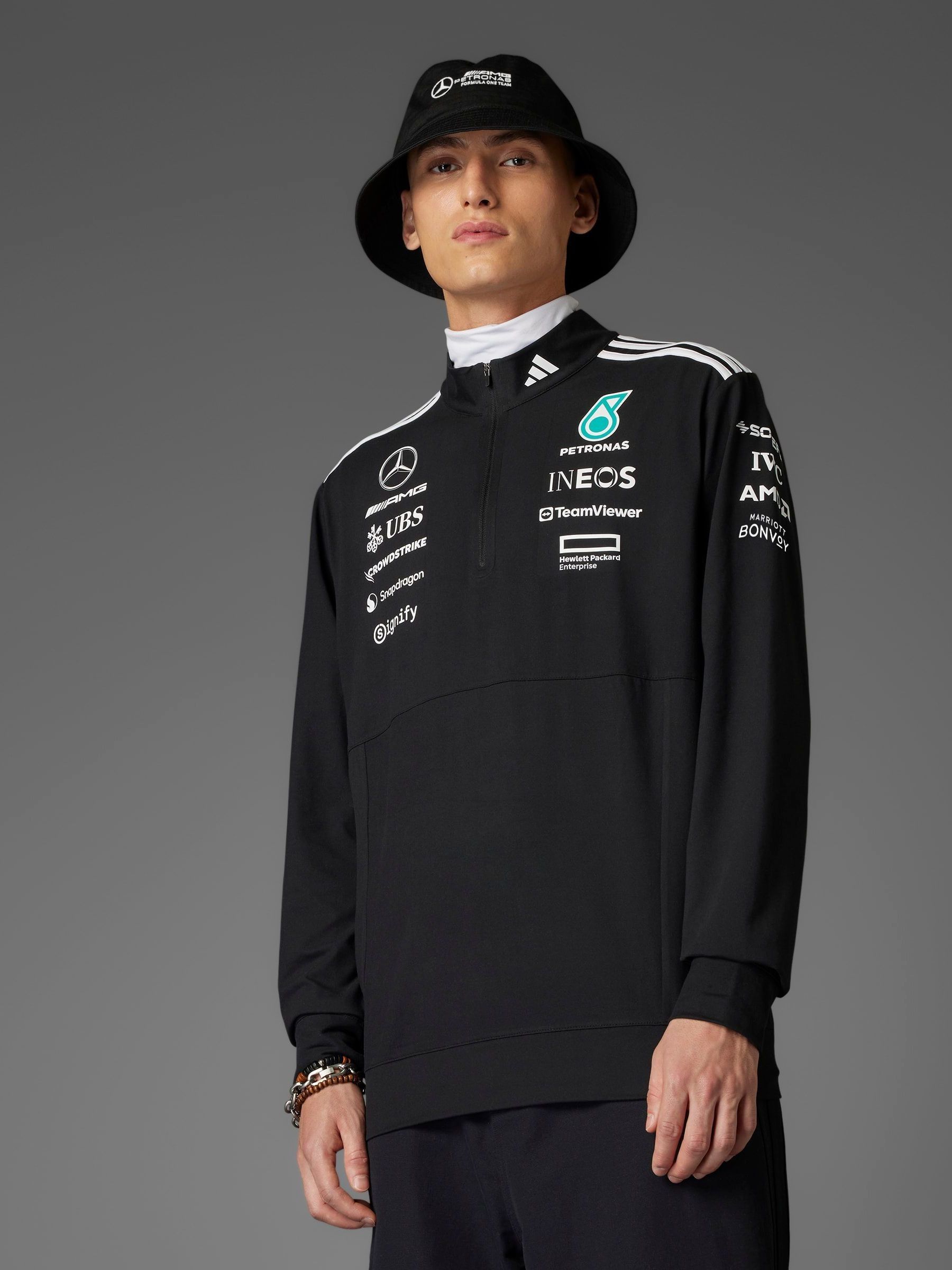 Buy adidas Black/White Mercedes AMG Petronas Formula One Team