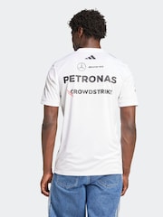 adidas Mercedes AMG Petronas Formula One Team White Driver Jersey - Image 2 of 7