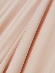 Reiss Pink Freya Draped V-Neck Sleeveless Top - Image 6 of 6