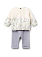 Benetton Baby Blue Stretch Fleece 2 Piece Set - Image 2 of 3