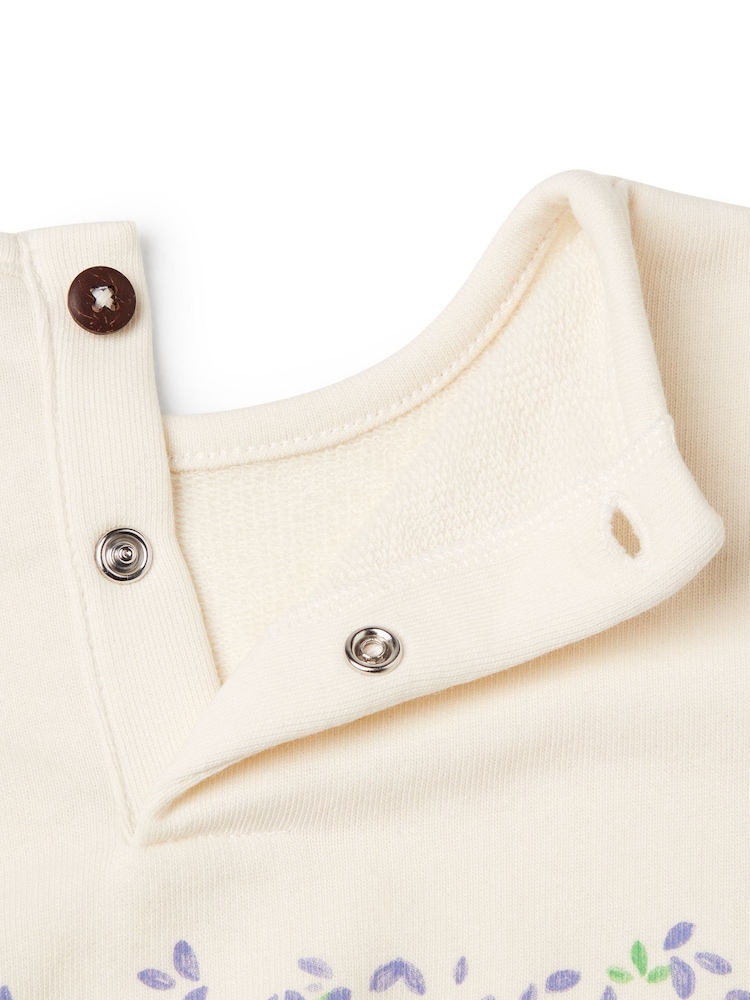 Benetton Baby Blue Stretch Fleece 2 Piece Set - Image 3 of 3
