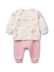 Benetton Baby Stretch Fleece 2 Piece Set - Image 2 of 3