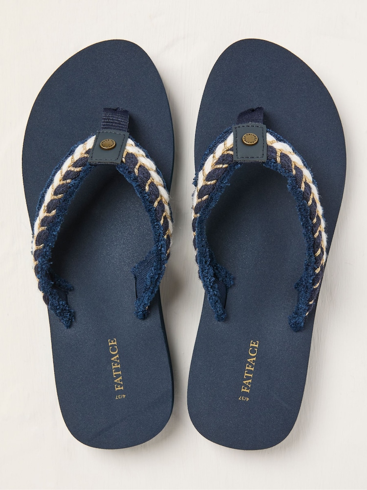 Navy Pentle Flip Flop - Image 2 of 3