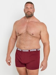 BadRhino Big & Tall Red/Blue Trunks 3 Pack - Image 3 of 8