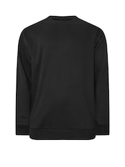 BadRhino Big & Tall Black Workwear Crewneck Sweatshirt - Image 2 of 3