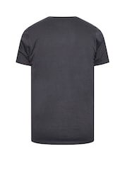 BadRhino Big & Tall Jolly Vibes Christmas 100% Cotton T-Shirt - Image 3 of 3