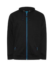 BadRhino Big & Tall Black Black Workwear Zip Up Jacket - Image 1 of 2