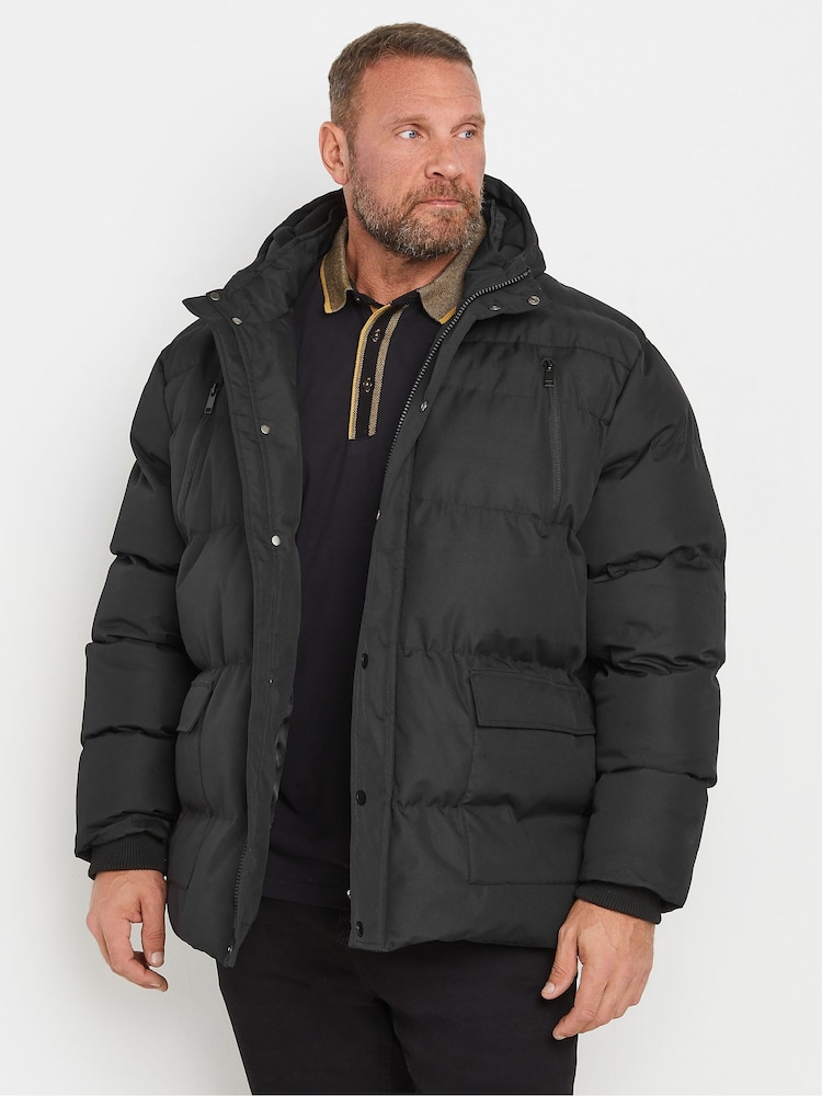 BadRhino Big & Tall Black Heavyweight Coat - Image 1 of 3