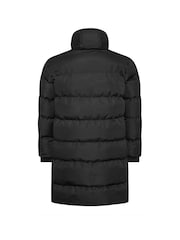 BadRhino Big & Tall Black Longline Coat - Image 4 of 4