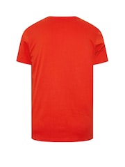 BadRhino Big & Tall Red 100% Cotton Coca Cola T-Shirt - Image 3 of 3